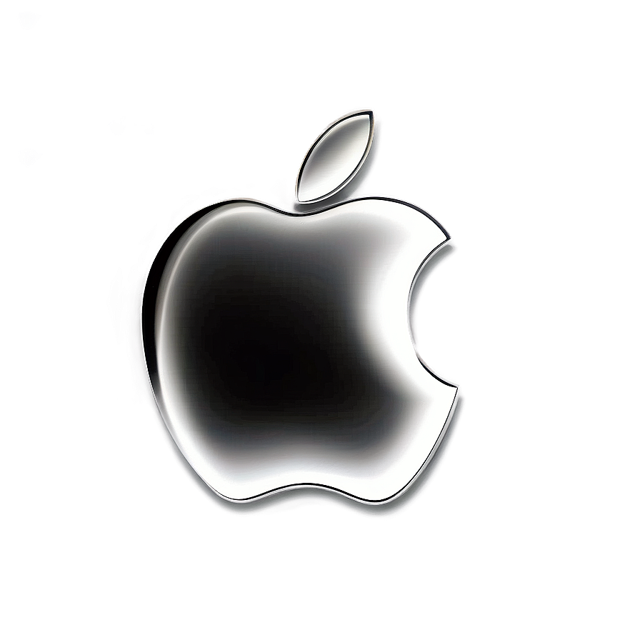 Apple Logo With Matte Finish Png Iat3 PNG Image