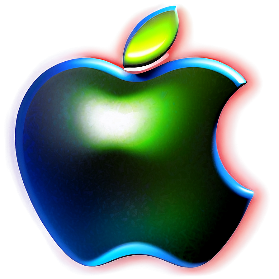 Apple Logo With Shadow Effect Png 05232024 PNG Image