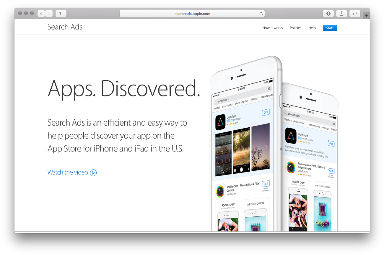 Apple Search Ads App Discovery PNG Image