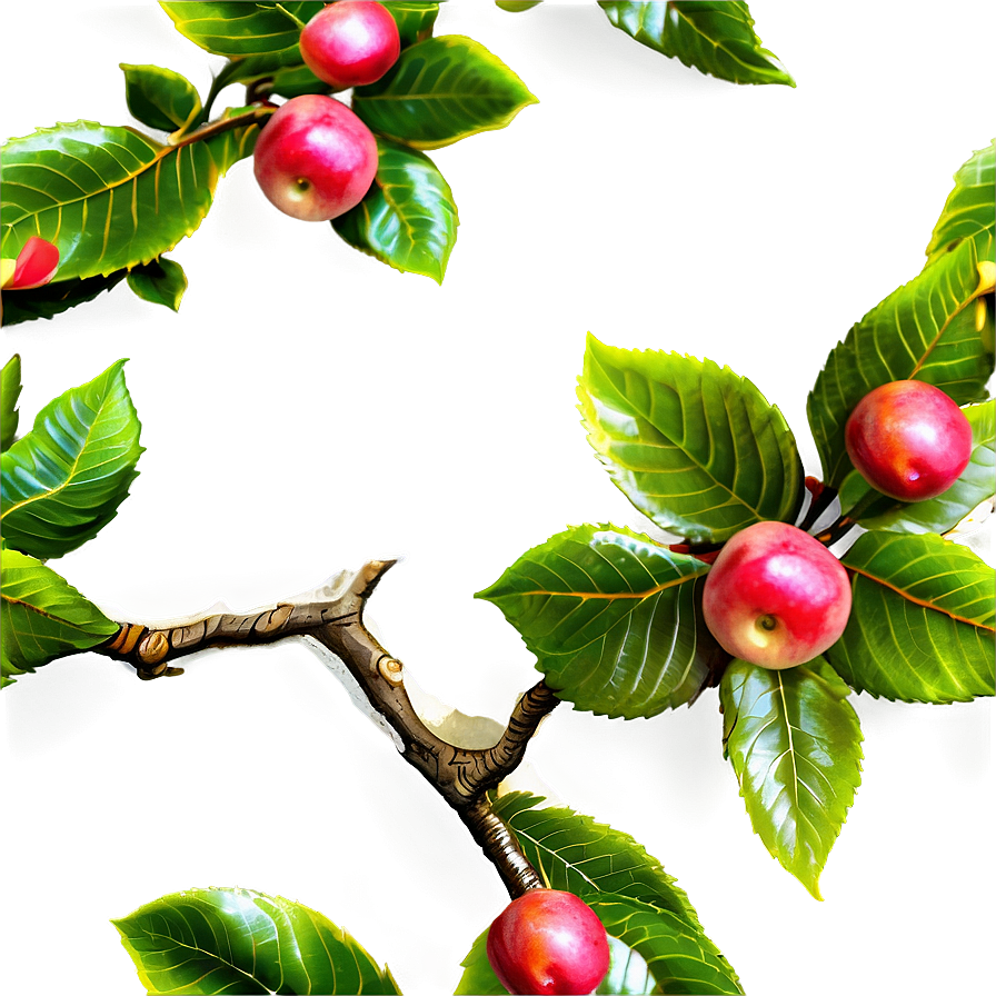 Apple Tree Branch Png Igj PNG Image