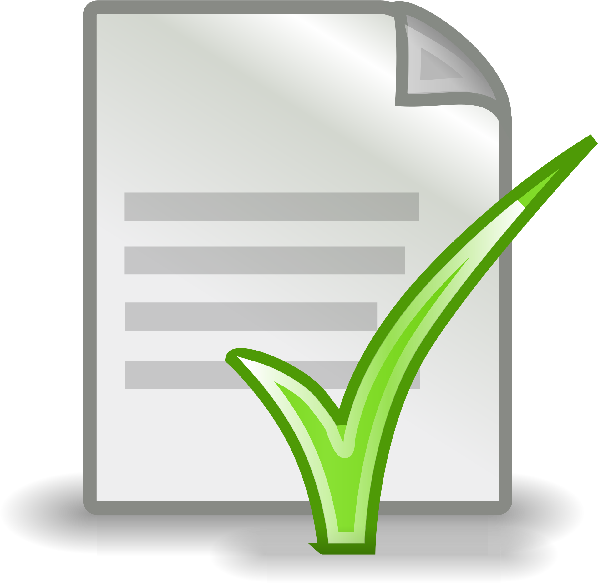 Approved Document Icon PNG Image