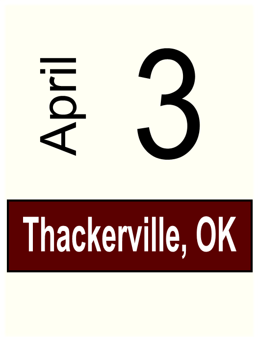 April3 Thackerville O K Event PNG Image