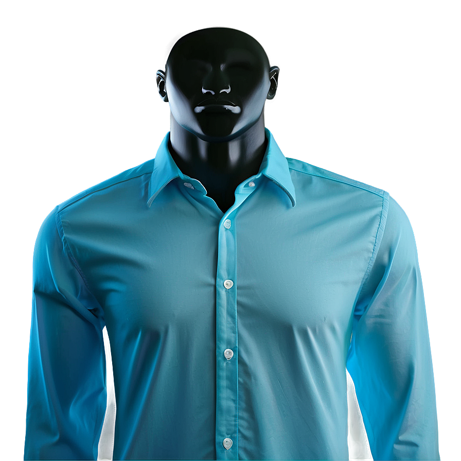 Aqua Blank Shirt Png 06272024 PNG Image