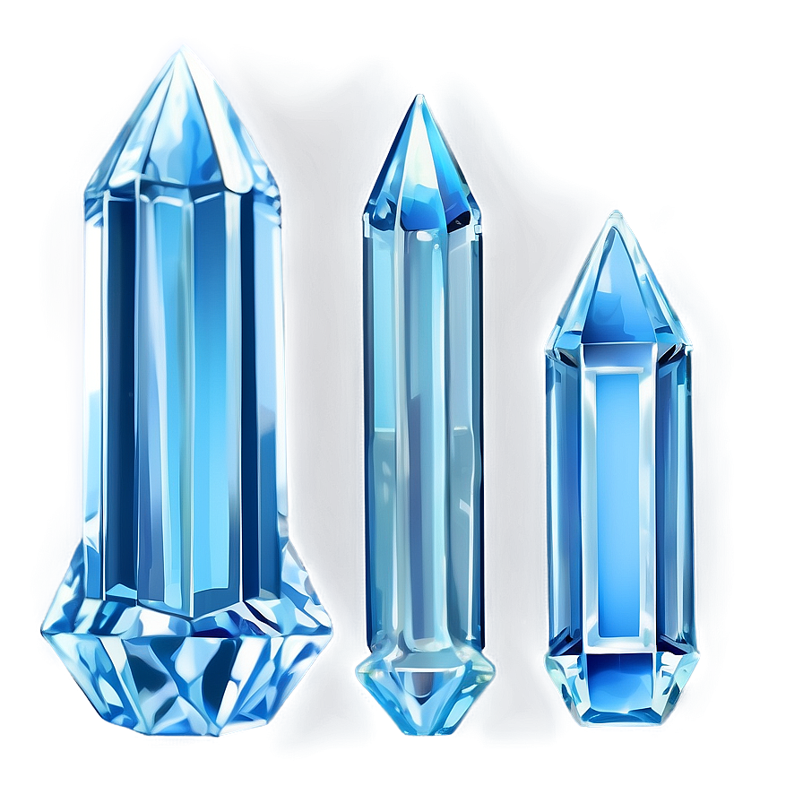 Aquamarine Crystal Png 25 PNG Image