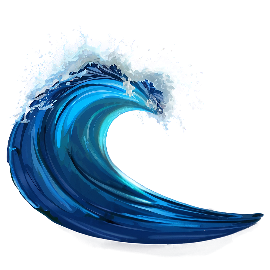 Aquatic Wave Png Amb17 PNG Image