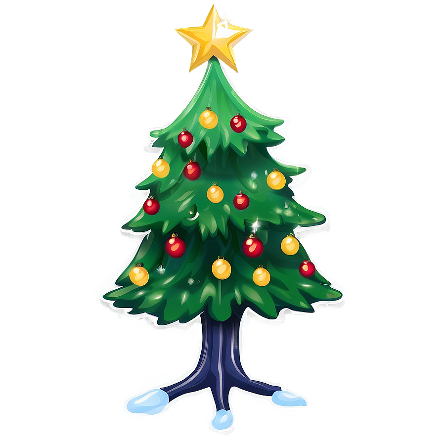 Arbol De Navidad In City Square Png Gkb95 PNG Image