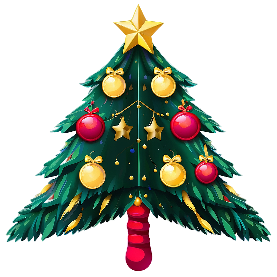 Arbol De Navidad With Bells Png Pdu33 PNG Image