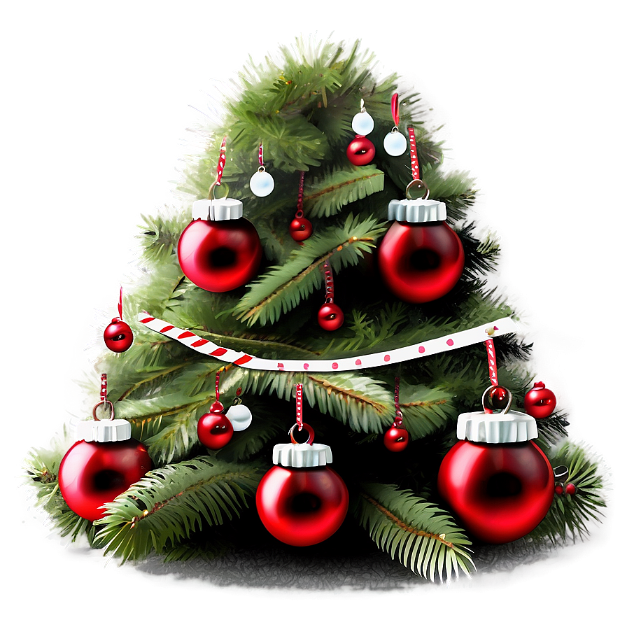 Arbol De Navidad With Nordic Theme Png 06122024 PNG Image