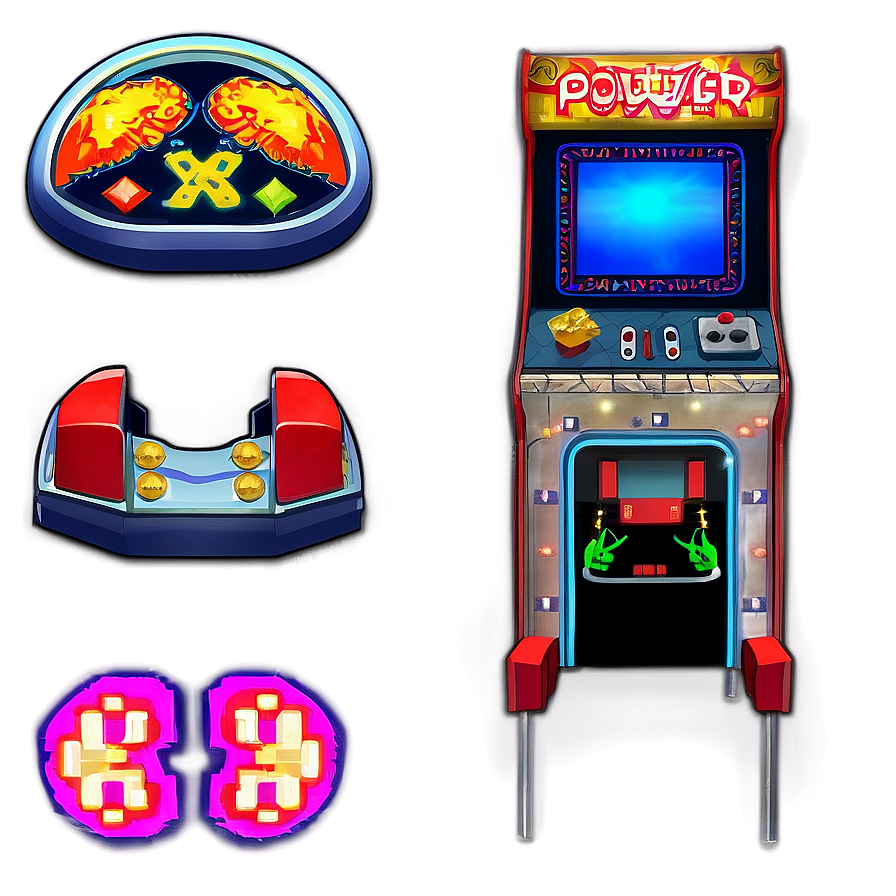 Arcade Game Power-ups Png Bqt85 PNG Image