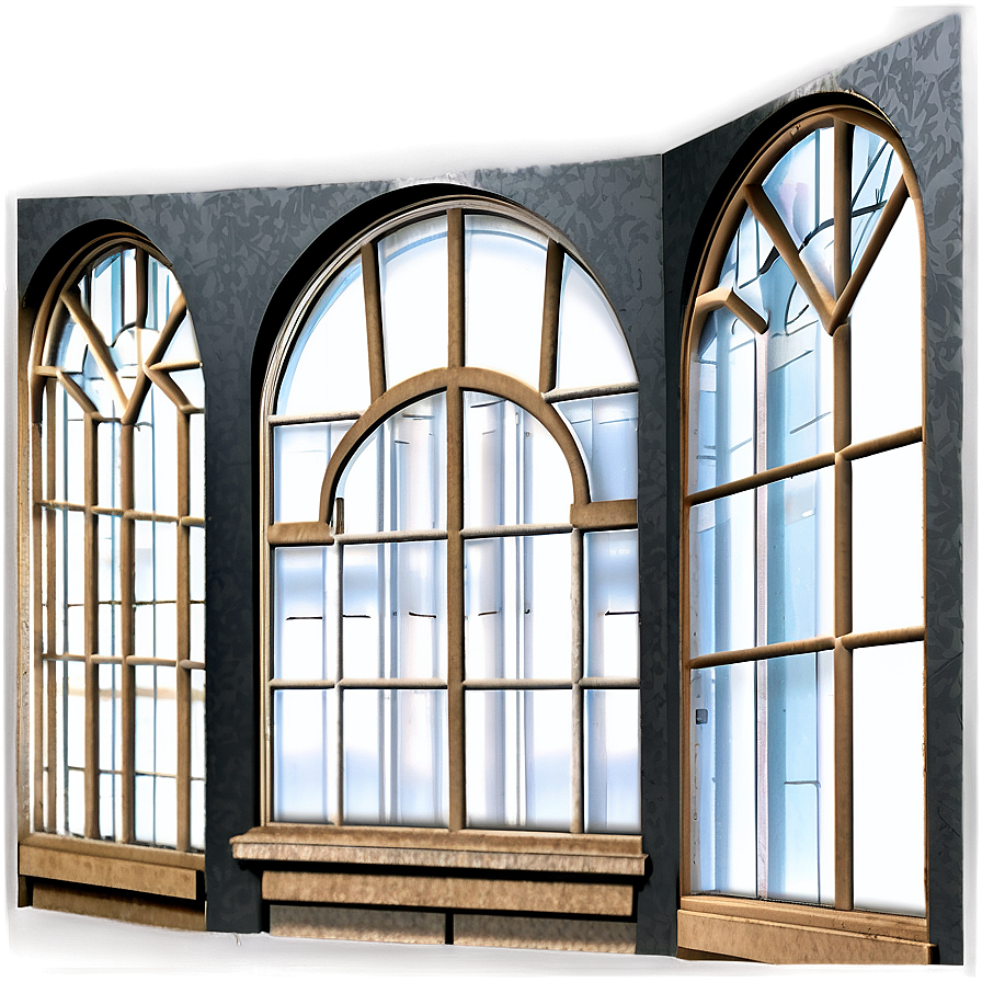 Arched Top Windows Png Csa62 PNG Image