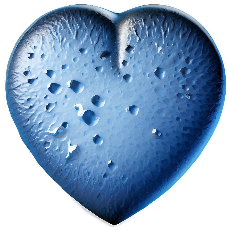 Arctic Blue Heart Icon Png 43 PNG Image