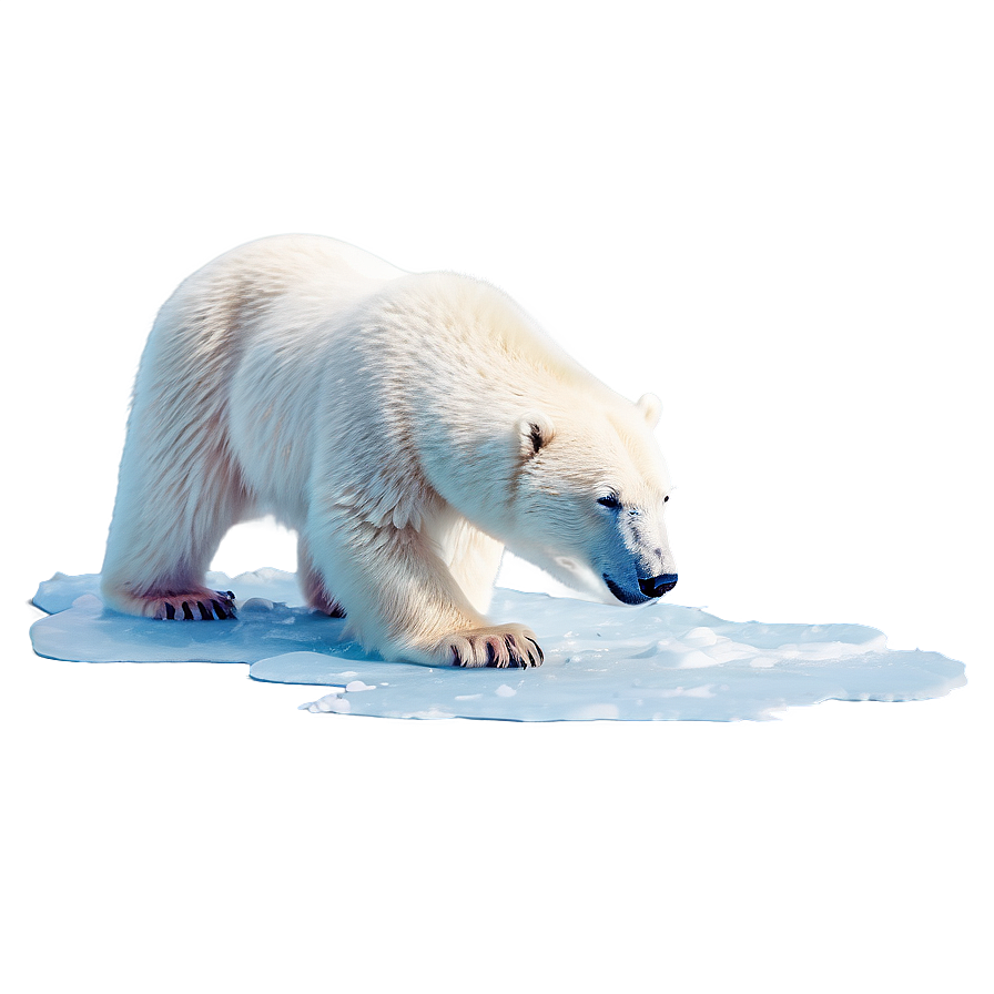 Arctic Polar Bear Graphic Png Uka88 PNG Image