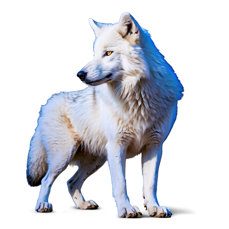 Arctic Wolf Mating Dance Png Eym PNG Image