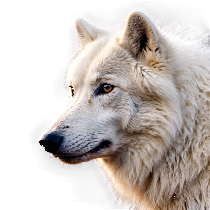 Arctic Wolf Portrait Png 06292024 PNG Image