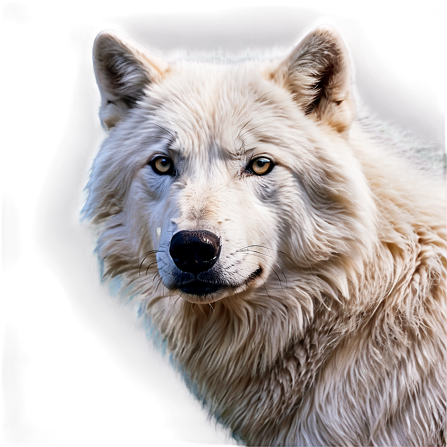 Arctic Wolf Portrait Png Dpb24 PNG Image