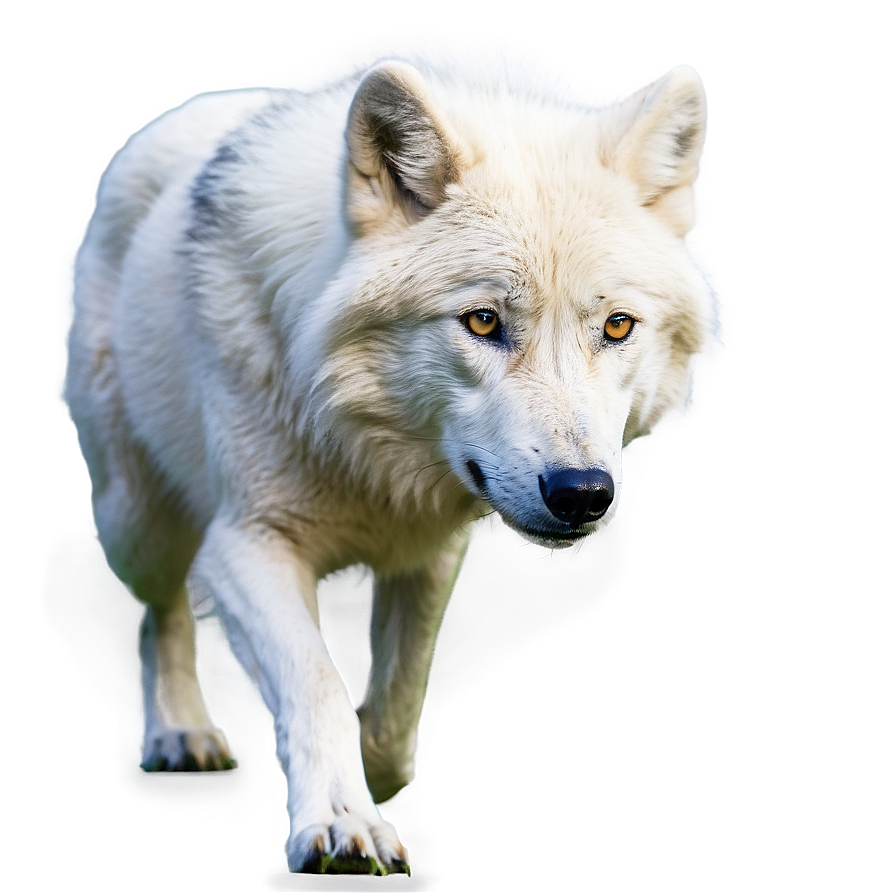 Arctic Wolf Roaming Png 26 PNG Image