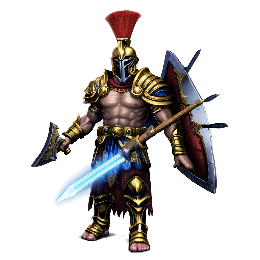 Ares Warrior Spirit Png Xwf PNG Image