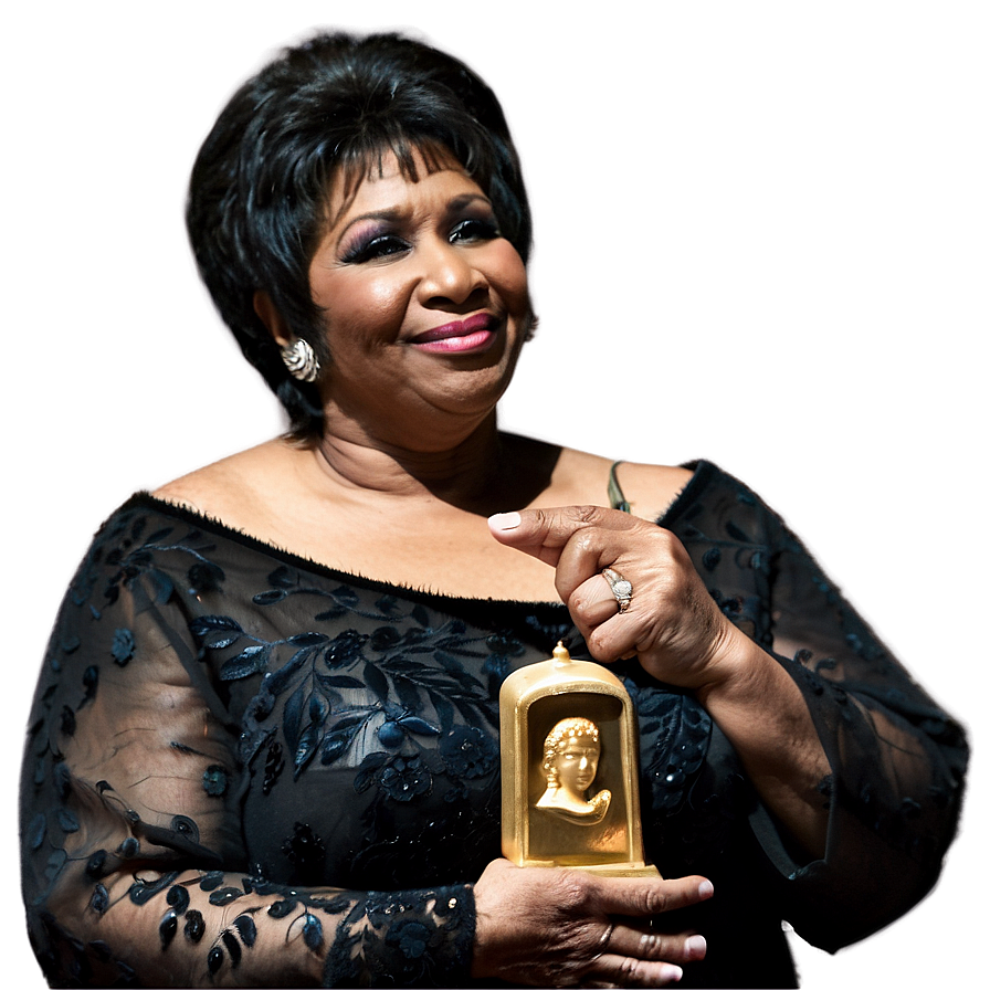 Aretha Franklin Award Ceremony Png 06252024 PNG Image