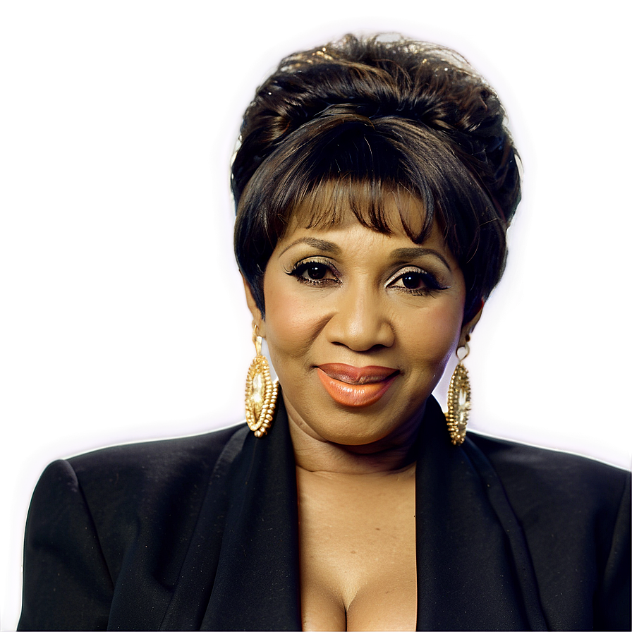 Aretha Franklin Glamour Shot Png 43 PNG Image