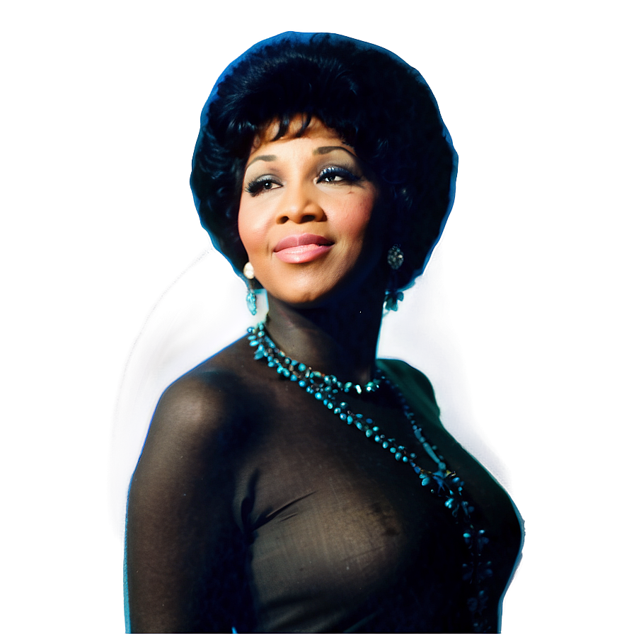 Aretha Franklin Glamour Shot Png Sfb PNG Image