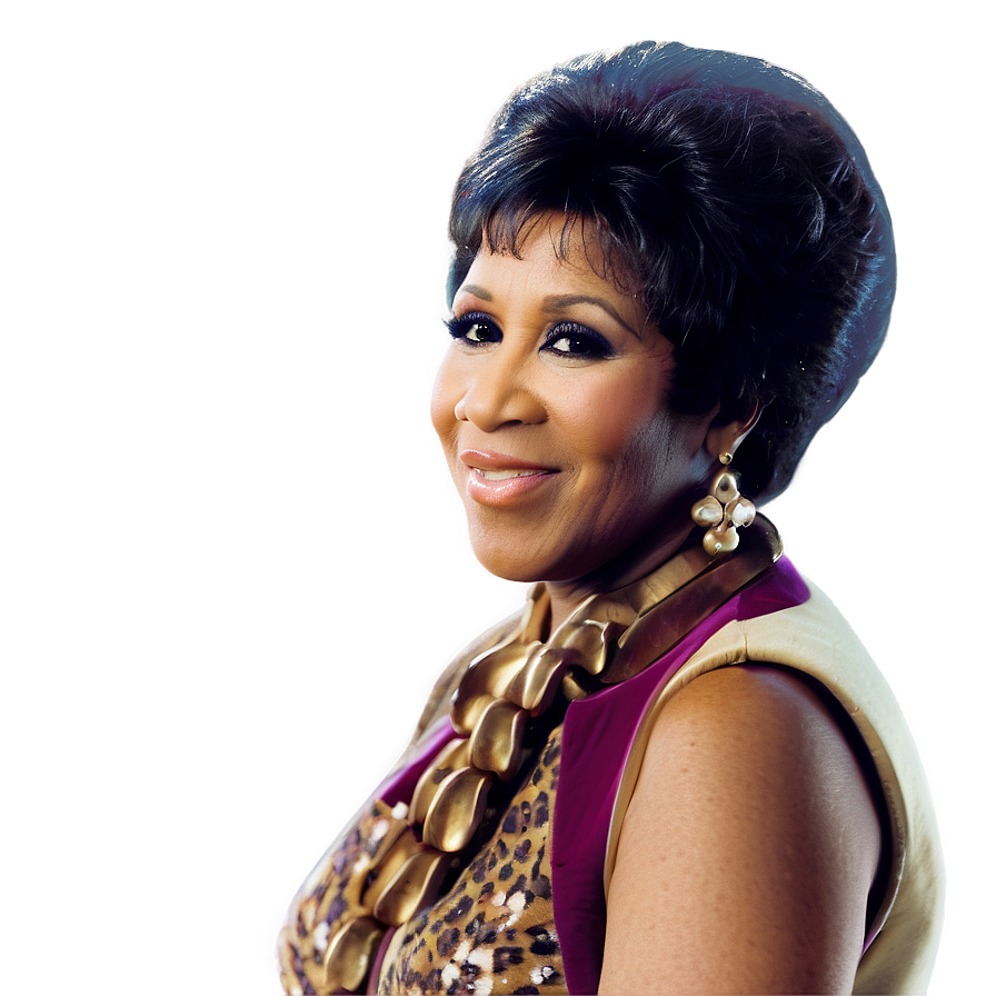 Aretha Franklin Glamour Shot Png Xwh47 PNG Image