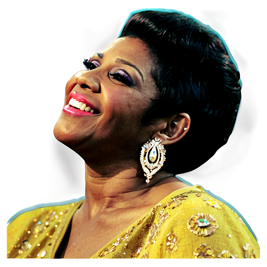 Aretha Franklin Historic Performance Png 49 PNG Image