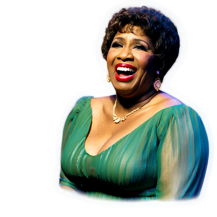 Aretha Franklin Timeless Smile Png 06252024 PNG Image