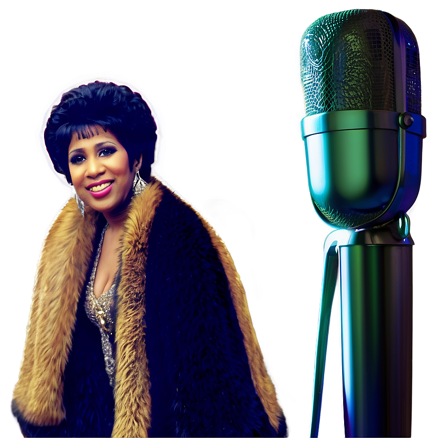 Aretha Franklin Vintage Photo Png 06252024 PNG Image