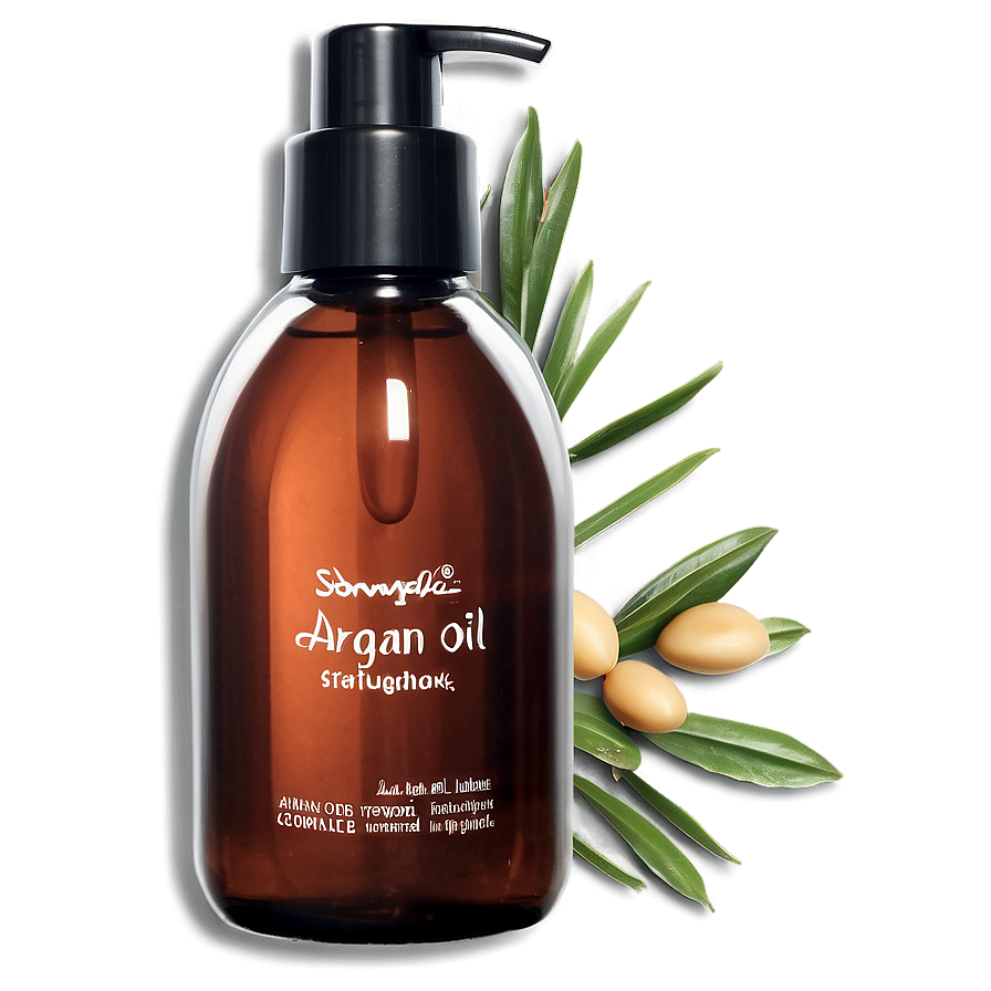 Argan Oil Shampoo Bottle Png 54 PNG Image