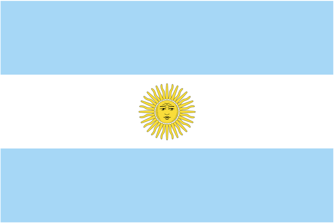 Argentina National Flag PNG Image