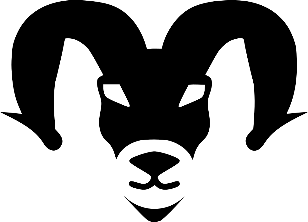 Aries Zodiac Symbol Vector PNG Image