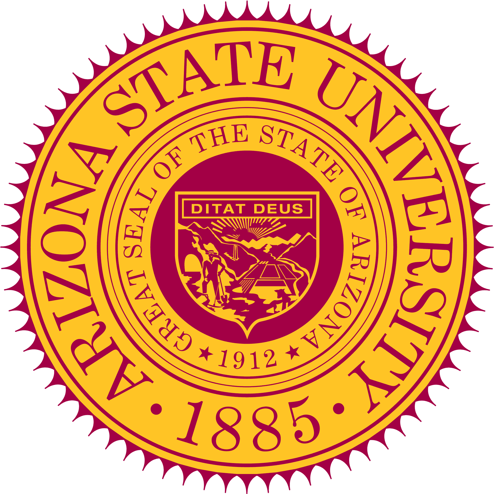 Arizona State University Seal PNG Image