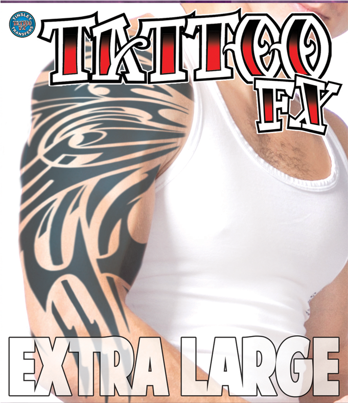 Arm Tattoo Transfer Advert PNG Image