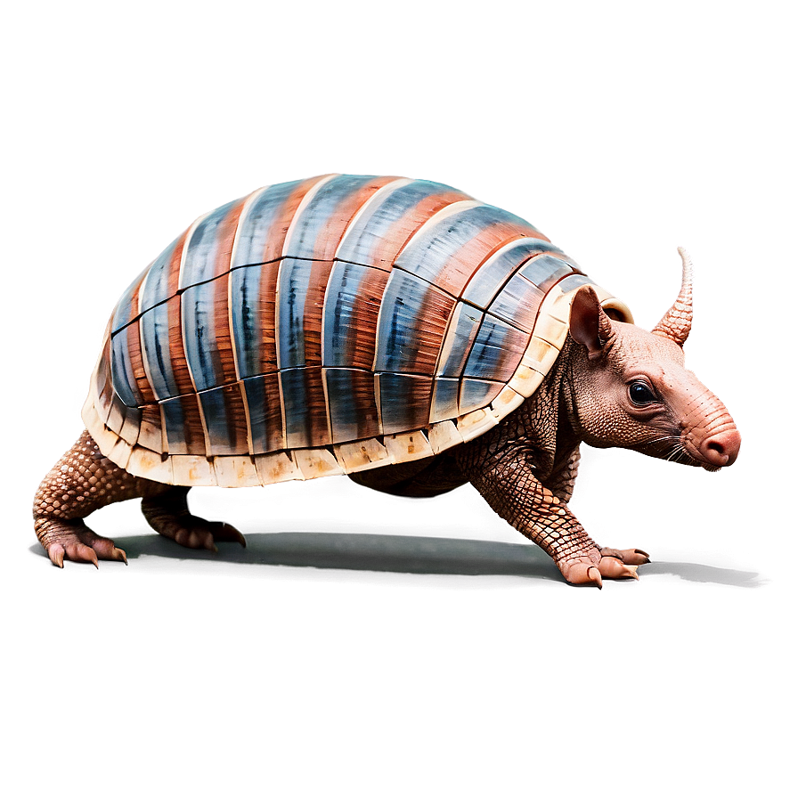 Armadillo On The Move Png 06122024 PNG Image