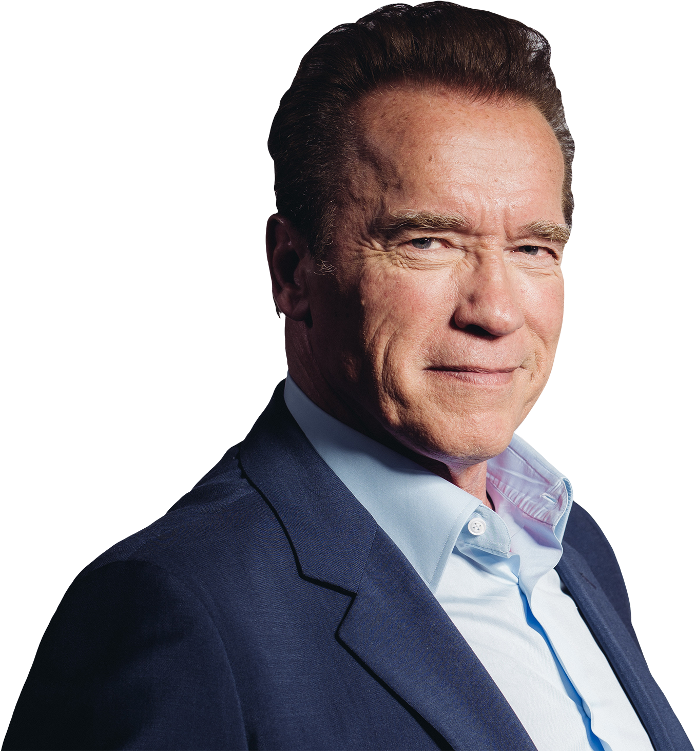 Arnold Schwarzenegger Portrait PNG Image