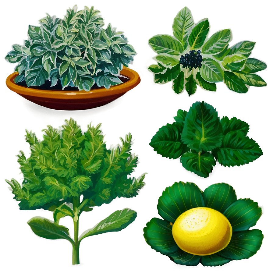 Aromatic Plants Png Phb PNG Image