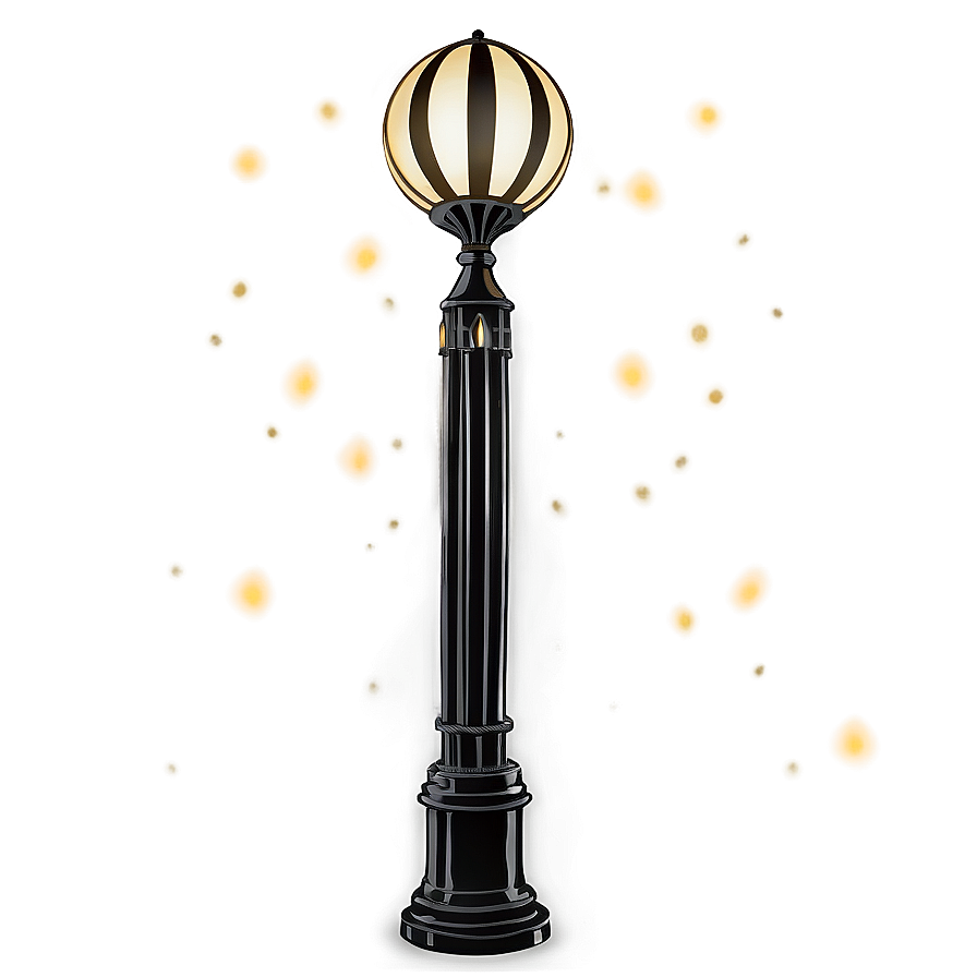 Art Deco Light Post Png Guj69 PNG Image