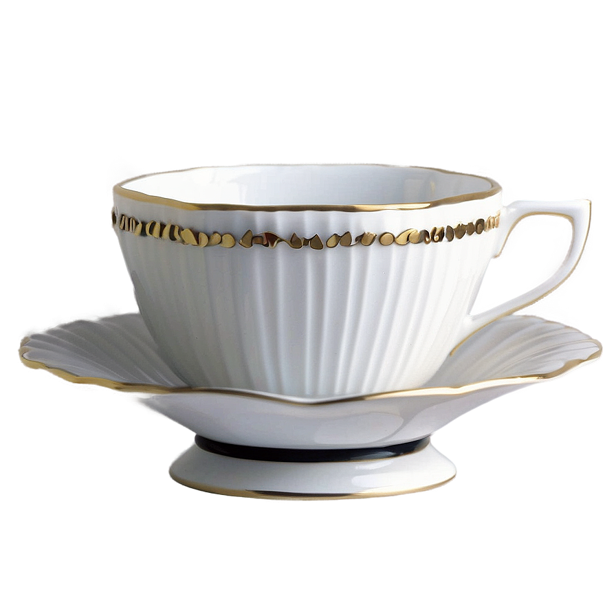 Art Deco Tea Cup Style Png 05252024 PNG Image