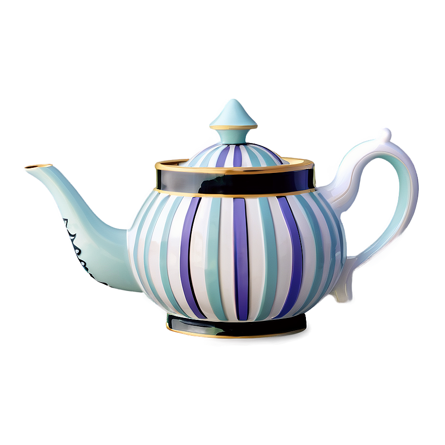 Art Deco Teapot Png Jhe PNG Image