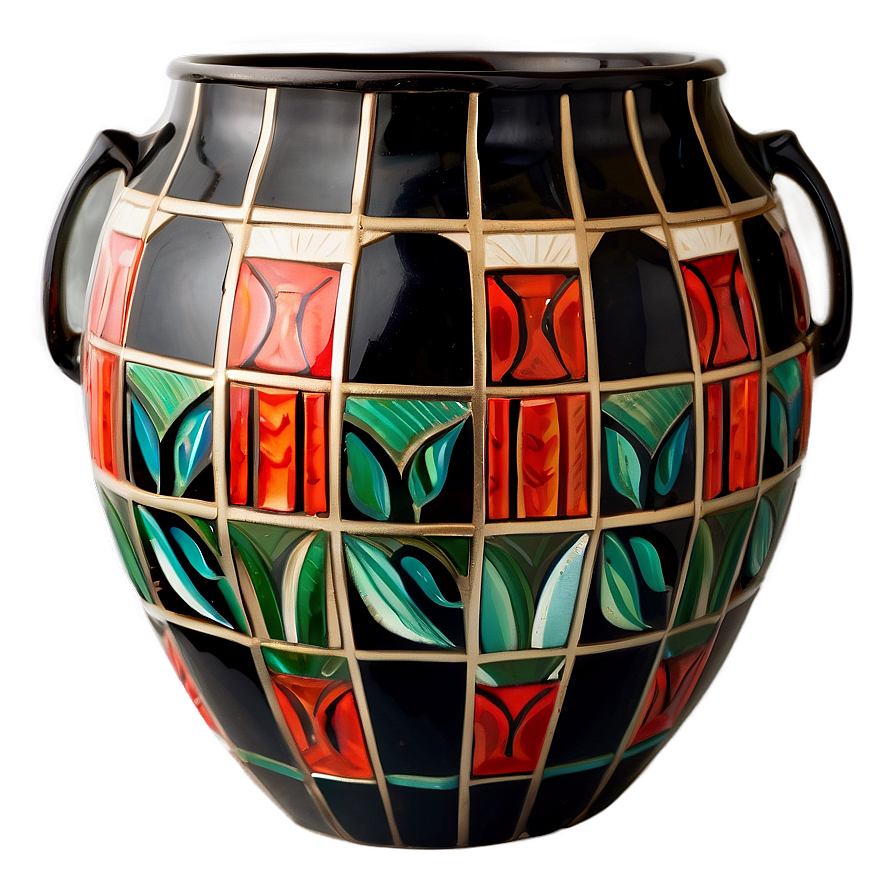 Art Deco Vase Png 05252024 PNG Image