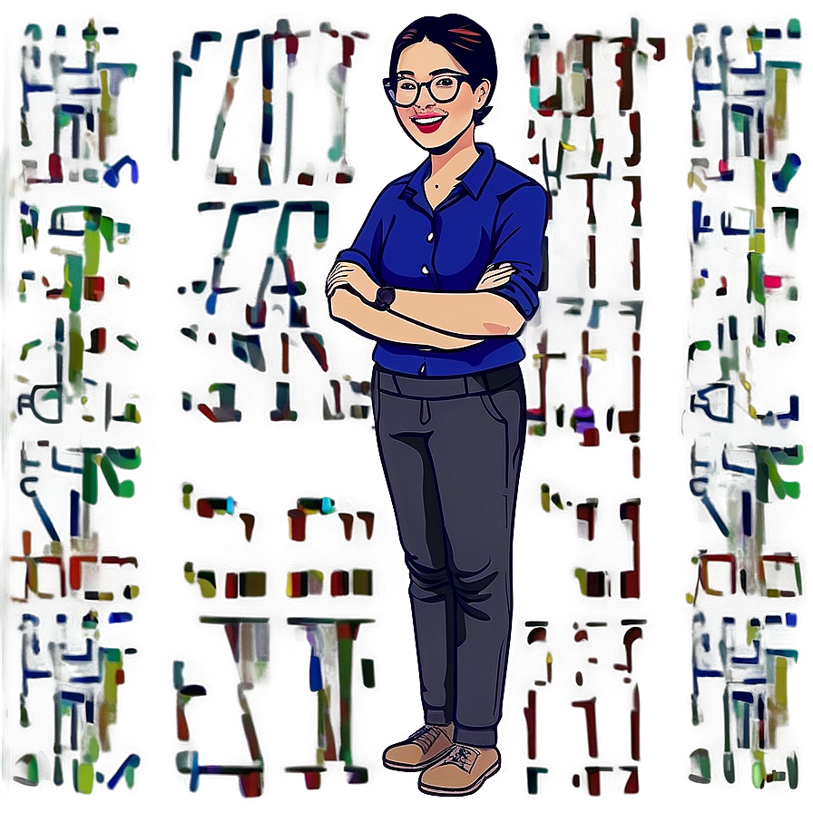 Art Teacher Png Cdi24 PNG Image