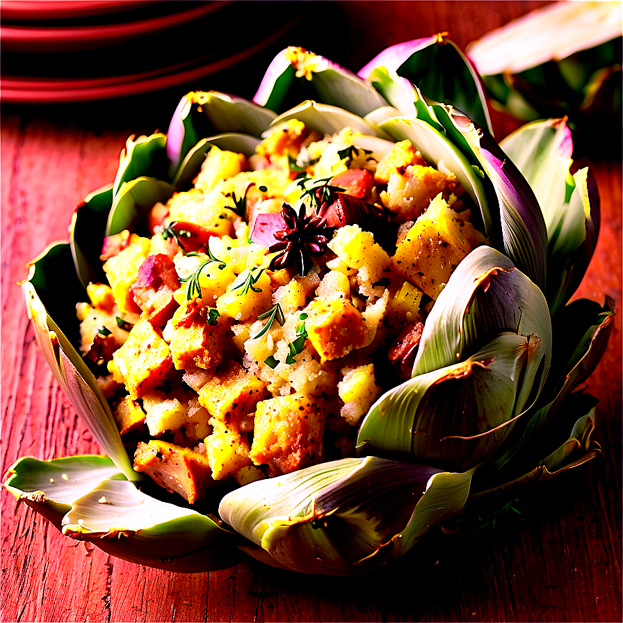 Artichoke Parmesan Stuffing Png 79 PNG Image