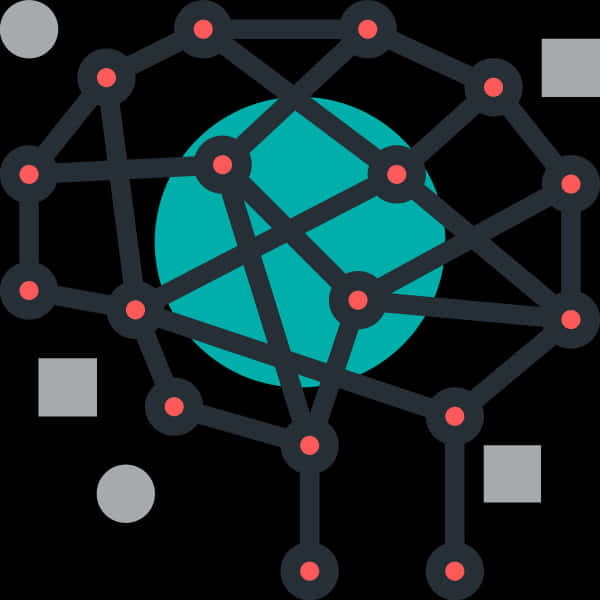 Artificial Intelligence Network Graphic PNG Image