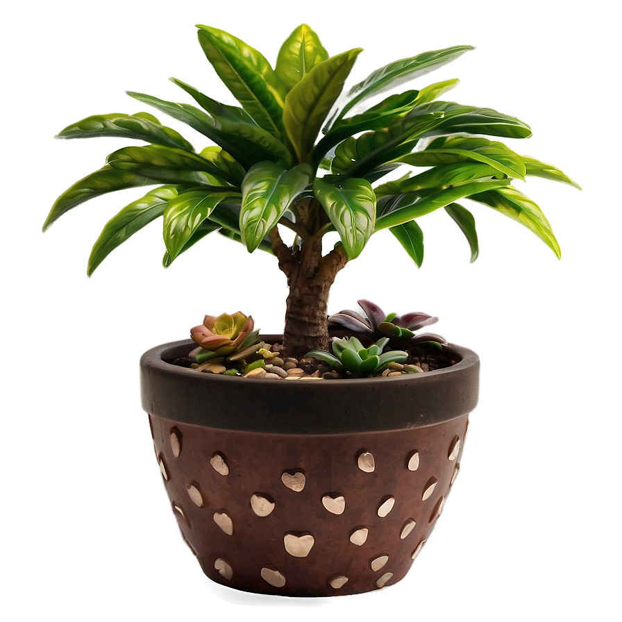 Artificial Potted Plants Png Evs4 PNG Image