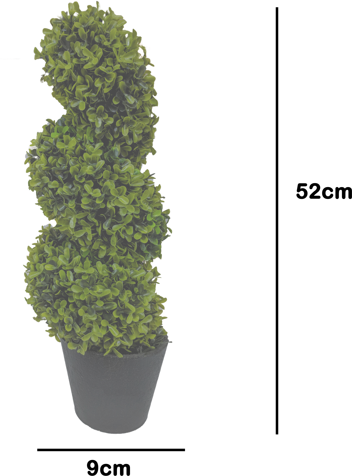 Artificial Topiary Plant52cm PNG Image