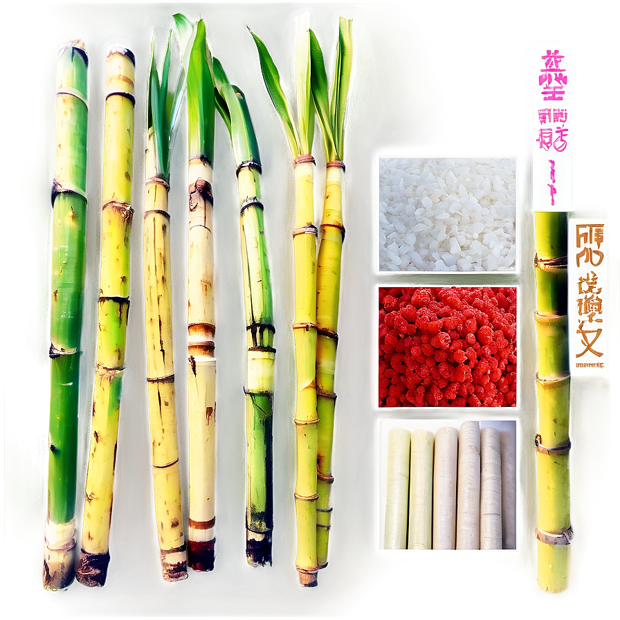 Artificially Colored Sugarcane Png 37 PNG Image