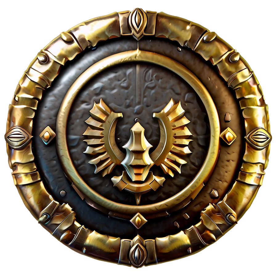 Artisan Gold Shield Png Jcq PNG Image