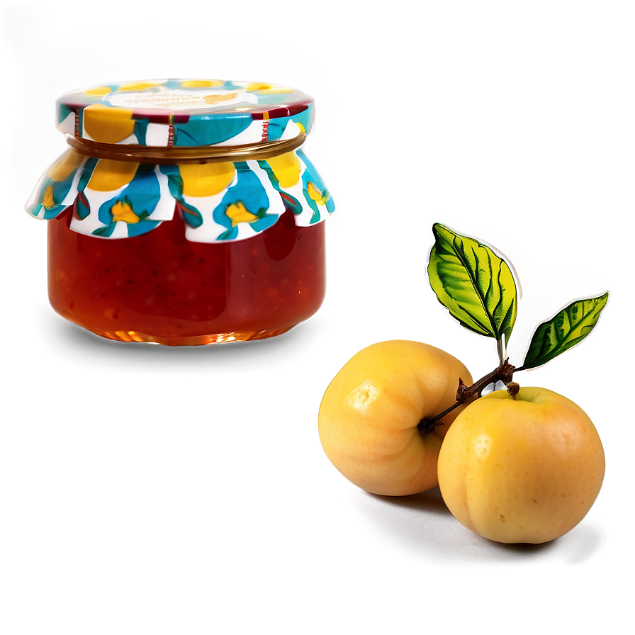 Artisanal Quince Jelly Png 06112024 PNG Image