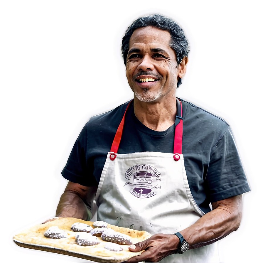 Artistic Baker Drawing Png 8 PNG Image