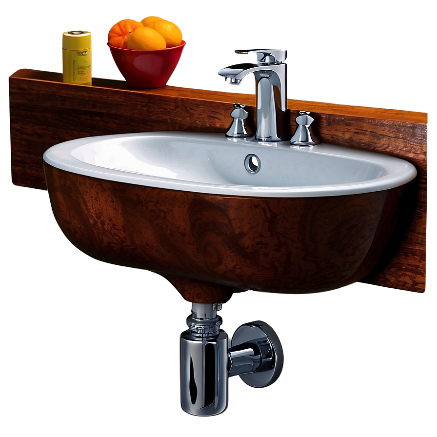 Artistic Bathroom Sink Png Qcl PNG Image